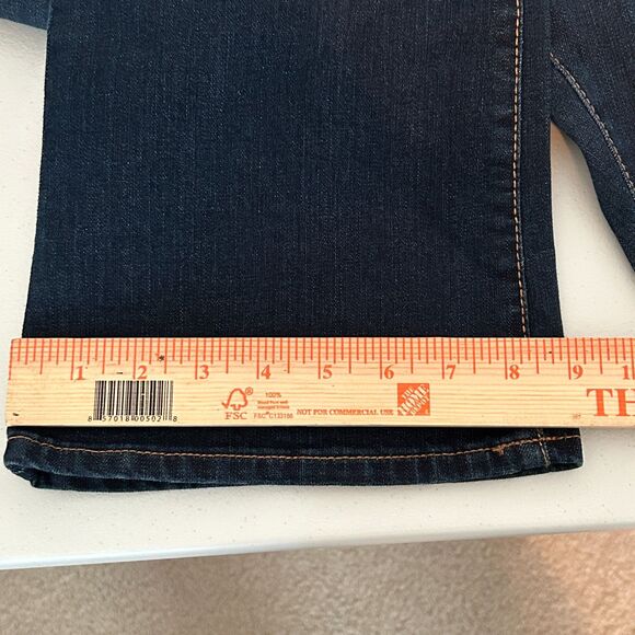 Old Navy Flirt Jeans Blue Bell Bottom Leg Size 36 See Des. For Size #J4-1641 - Picture 3 of 6